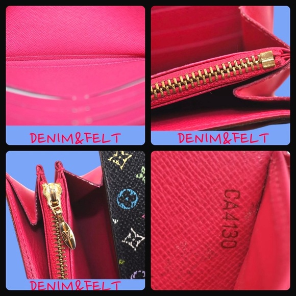 Louis Vuitton Monogram Multicolor Portefeuille Sarah Long Wallet w/Box |PRELOVED - Picture 12 of 15